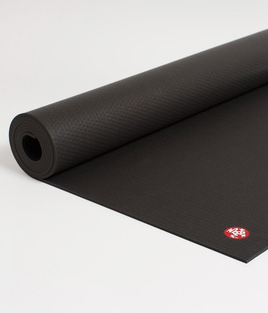 Manduka PRO Mat Black Yogamatter Magenta Yoga