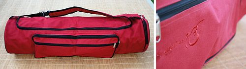 Bag til ullmatte 70 cm burgunder Yogabag Yogaveske Bag til ullmatte 70 cm burgunder Yogabag Yogaveske