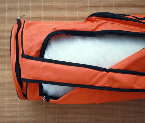 Yogabag til ullmatte 70 cm, orange Yogautstyr Magenta Yoga Yogabag til ullmatte 70 cm, orange Yogautstyr Magenta Yoga