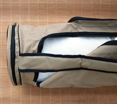 Yogabag til ullmatte 70 cm, brun Yogabag Yogaveske Bag til ullmatte 70 cm burgunder Yogabag Yogaveske